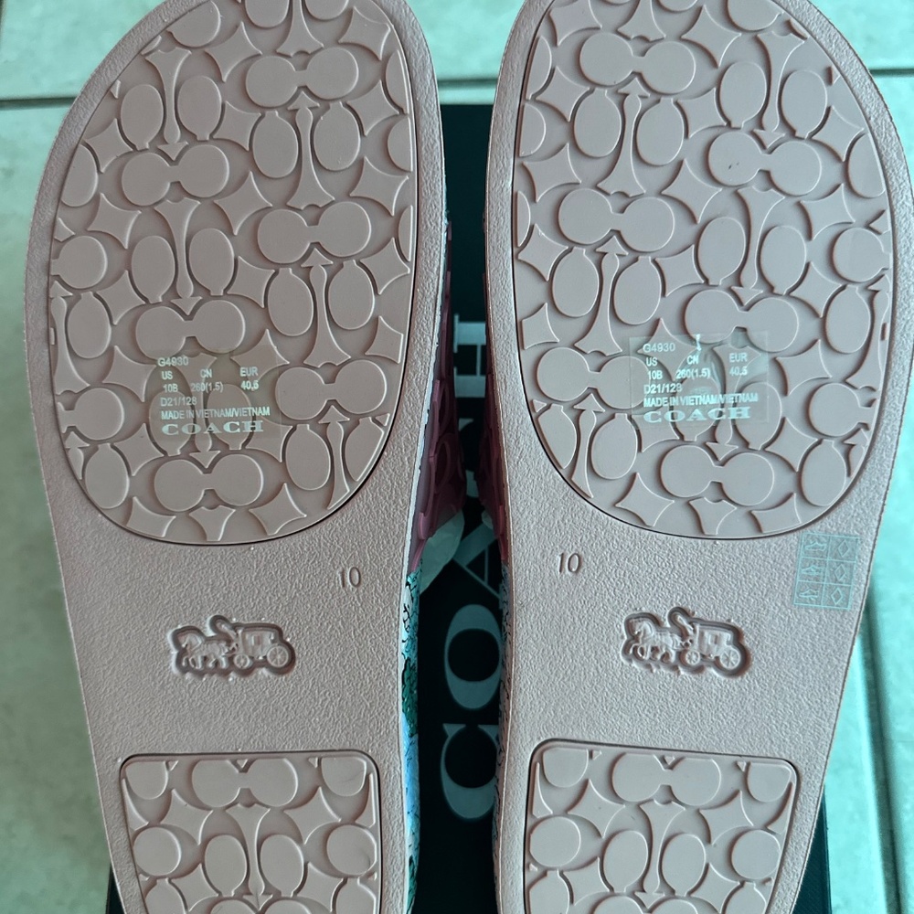 Coach Floral Udele Sport Slide - Picture 5 of 5